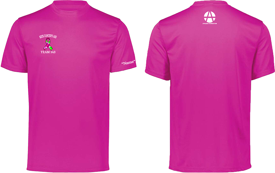 Team 143 pink tees